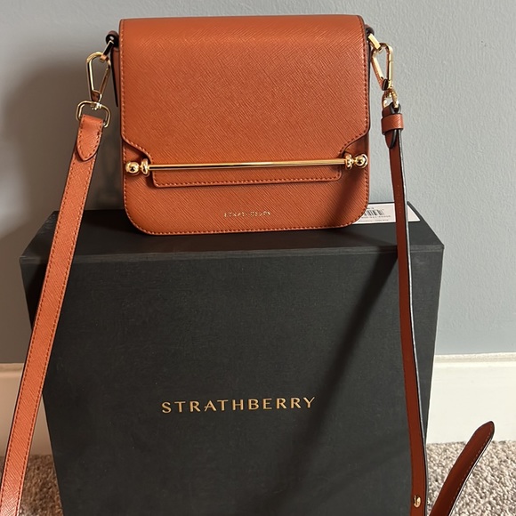 Strathberry mini ace bag - brown - Picture 3 of 5